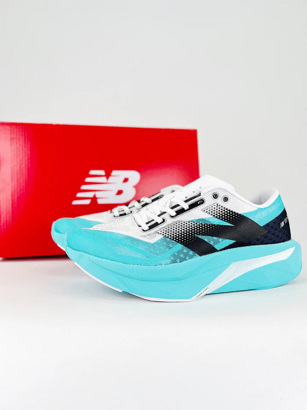 Tênis New Balance Fuelcell Supercomp Elite V4 - Turquesa/Preto