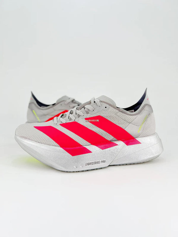 Adidas Adizero Adios Pro 4 - Prata/Vermelho