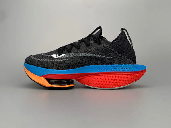Nike Air ZoomX Alphafly Next 2 - Preto/Azul/Laranja